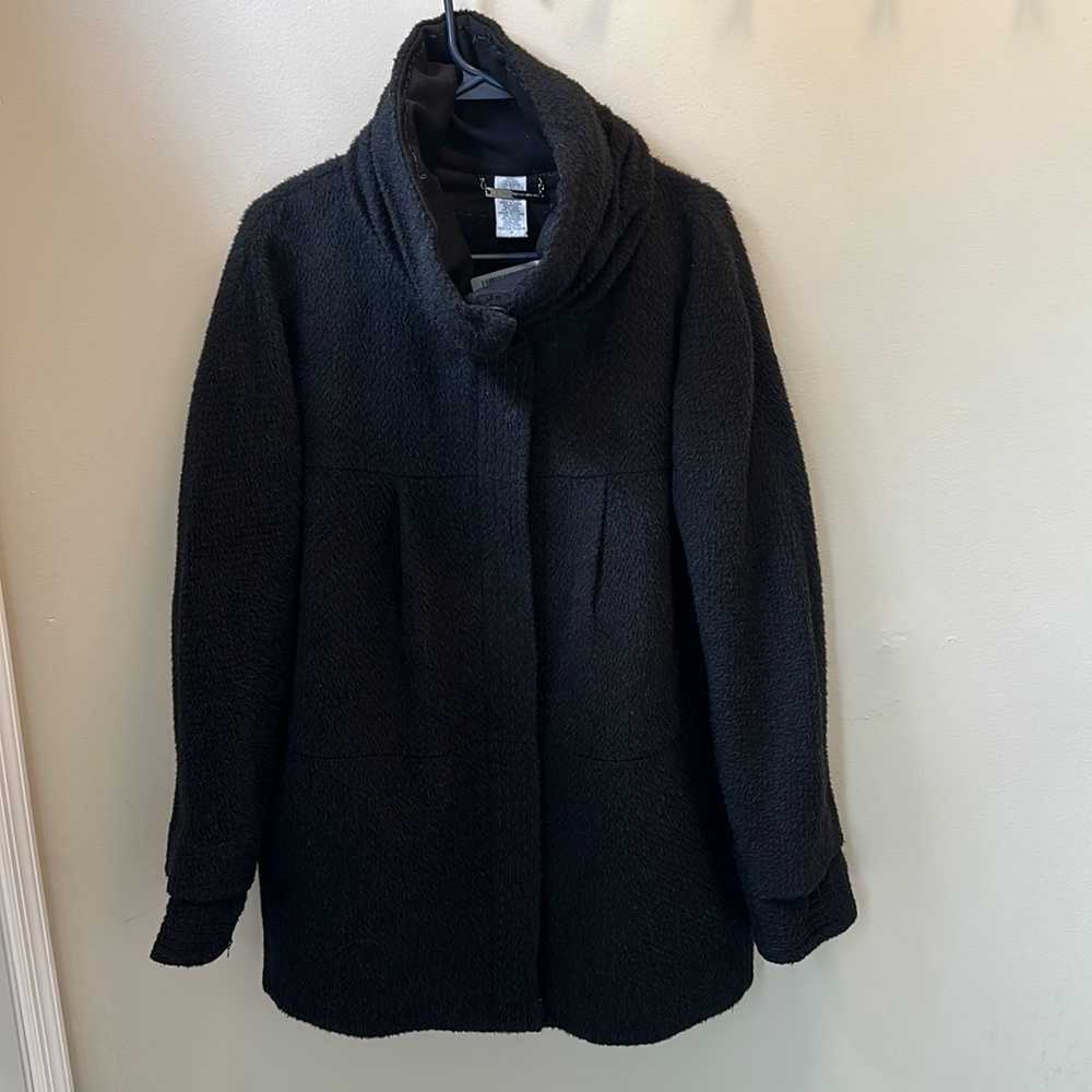 Diane Von Furstenberg wool alpaca blend women’s coat size 10